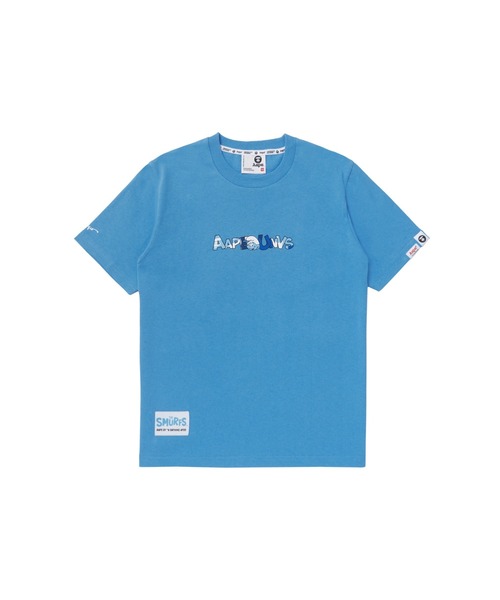 A Bathing Ape ブルー Tシャツ A BATHING APE tシャツ TRANSIT AUTHORITY TEE メンズ