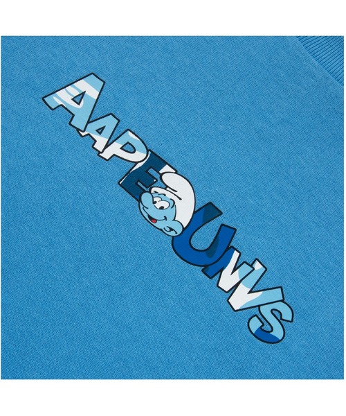 AAPE KIDS モンキープリント Tシャツ 青　140 AAPE KIDS モンキープリント Tシャツ 青 140 AAPE BY A BATHING