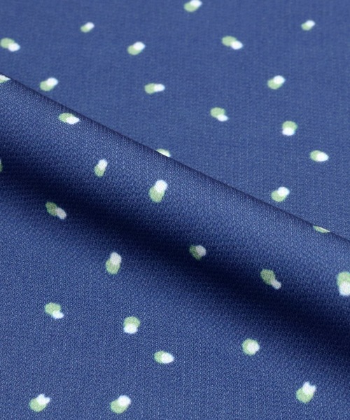 TOKYO SHIRTS(トウキョウシャツ)の「ランダムドット シャーリングネック 七分袖ブラウス(シャツ/ブラウス・レディース・ネイビー/オフホワイト/ベージュ・L/M)」の14枚目の写真