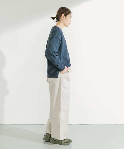 EKAL（エカル）の「『接触冷感』『UVカット』ホリデーサンプロテクションカーディガン（カーディガン/ボレロ・レディース・ベージュ系その他/ネイビー・ONE）」の6枚目の写真