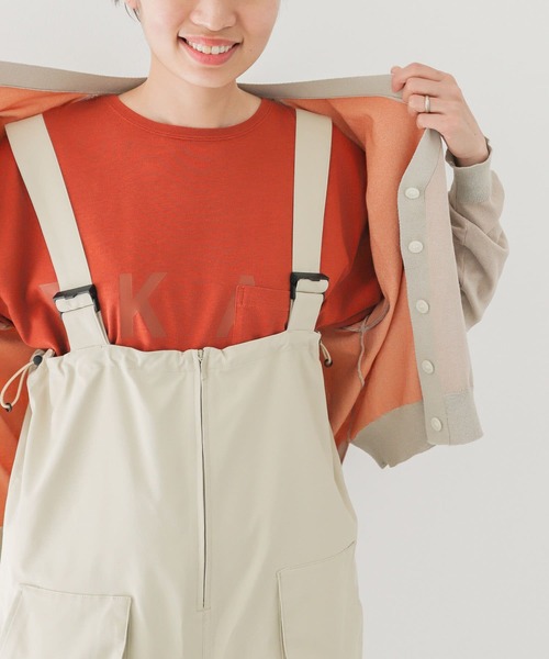 EKAL（エカル）の「『接触冷感』『UVカット』ホリデーサンプロテクションカーディガン（カーディガン/ボレロ・レディース・ベージュ系その他/ネイビー・ONE）」の11枚目の写真