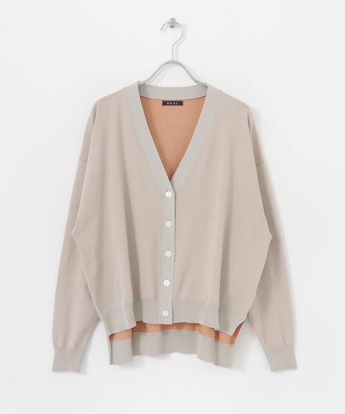 EKAL（エカル）の「『接触冷感』『UVカット』ホリデーサンプロテクションカーディガン（カーディガン/ボレロ・レディース・ベージュ系その他/ネイビー・ONE）」の16枚目の写真