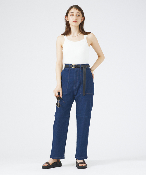 PICHE ABAHOUSE(ピシェ アバハウス)の「ギャザーベルト フットベッドサンダル(サンダル・レディース・その他/アイボリー/ライム/ダークブラウン・L/S/M)」の11枚目の写真