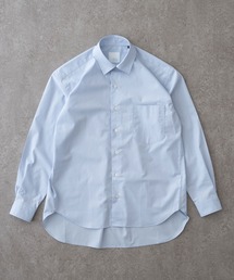 BRICK & SONS | リラックスバックプリーツシャツ＜ライトブルー＞(シャツ/ブラウス)
