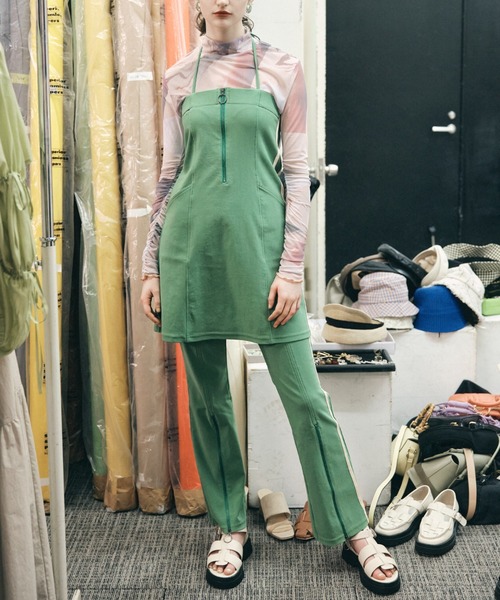 FREE'S MART(フリーズマート)の「◇シアー柄ハイネックカットソー(Tシャツ/カットソー・レディース・ベージュ系その他・FREE)」の2枚目の写真