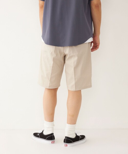 SHIPS Colors(シップス カラーズ)の「SHIPS Colors: ワイド チノ ショーツ(チノパンツ・メンズ・グレー/ネイビー/オリーブ/ベージュ・MEDIUM/LARGE/SMALL)」の11枚目の写真