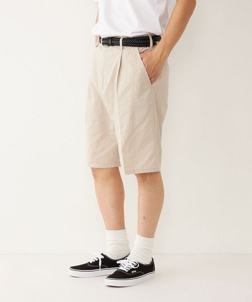 SHIPS Colors(シップス カラーズ)の「SHIPS Colors: ワイド チノ ショーツ(チノパンツ・メンズ・グレー/ネイビー/オリーブ/ベージュ・MEDIUM/LARGE/SMALL)」の13枚目の写真