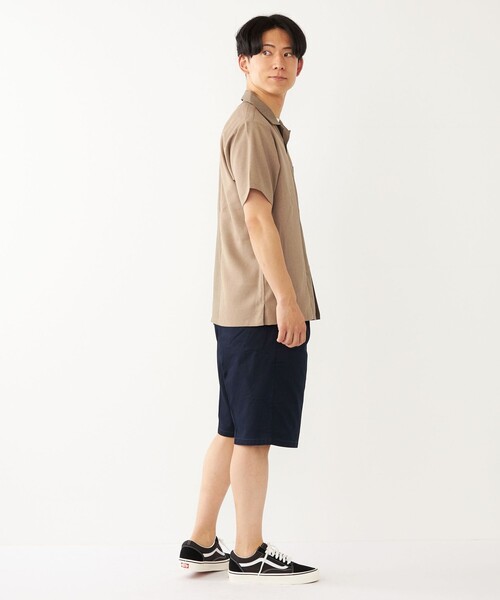 SHIPS Colors(シップス カラーズ)の「SHIPS Colors: ワイド チノ ショーツ(チノパンツ・メンズ・グレー/ネイビー/オリーブ/ベージュ・MEDIUM/LARGE/SMALL)」の20枚目の写真