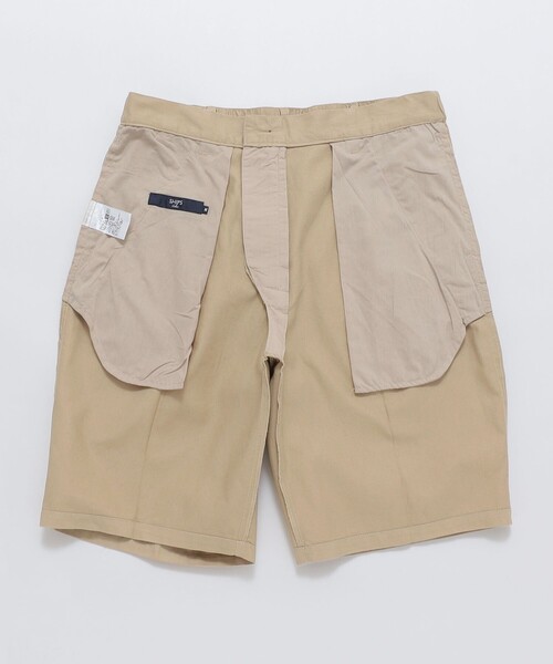 SHIPS Colors(シップス カラーズ)の「SHIPS Colors: ワイド チノ ショーツ(チノパンツ・メンズ・グレー/ネイビー/オリーブ/ベージュ・MEDIUM/LARGE/SMALL)」の22枚目の写真