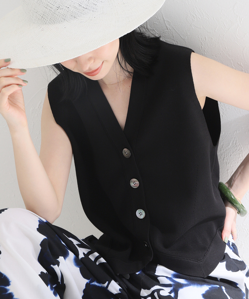 IENA（イエナ）の「ニットジレ（ベスト）」 - WEAR