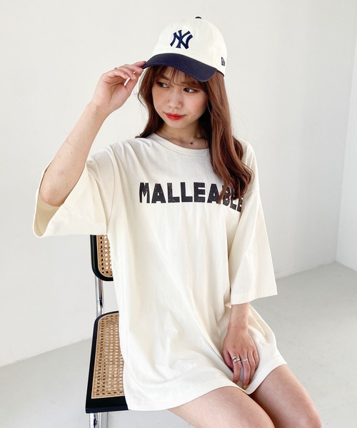 Heather（ヘザー）の「ヴィンテージBIGT　905123（Tシャツ/カットソー・レディース・ブラック/グレー/アイボリー・FREE）」の2枚目の写真