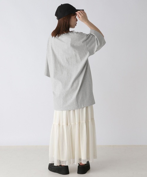 Heather（ヘザー）の「ヴィンテージBIGT　905123（Tシャツ/カットソー・レディース・ブラック/グレー/アイボリー・FREE）」の11枚目の写真