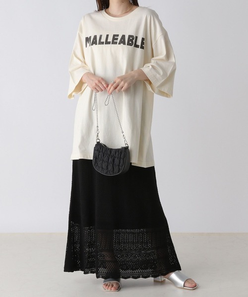 Heather（ヘザー）の「ヴィンテージBIGT　905123（Tシャツ/カットソー・レディース・ブラック/グレー/アイボリー・FREE）」の4枚目の写真