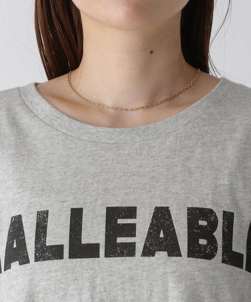 Heather（ヘザー）の「ヴィンテージBIGT　905123（Tシャツ/カットソー・レディース・ブラック/グレー/アイボリー・FREE）」の6枚目の写真