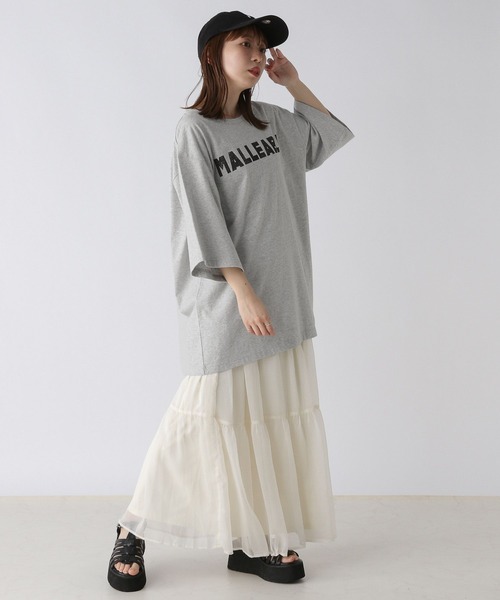 Heather（ヘザー）の「ヴィンテージBIGT　905123（Tシャツ/カットソー・レディース・ブラック/グレー/アイボリー・FREE）」の8枚目の写真