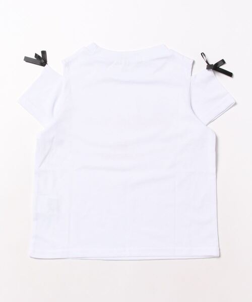 by LOVEiT（バイラビット）の「アイスバー肩スリットTシャツ（Tシャツ/カットソー・キッズ・オフホワイト/ラベンダー/ミント・120cm/130cm/140cm/150cm/160cm）」の4枚目の写真