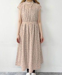 179/WG | ポプリン花柄ワンピース(ワンピース)