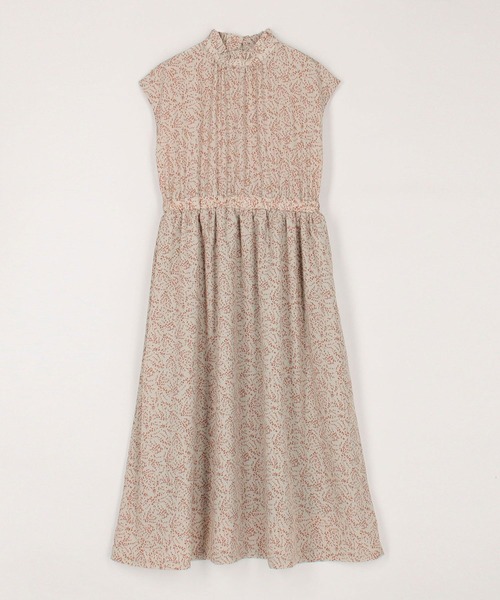 179/WG（イチナナキュウダブルジー）の「ポプリン花柄ワンピース（ワンピース・レディース・オフホワイト/グレー/ネイビー・MEDIUM）」の15枚目の写真