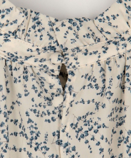 179/WG（イチナナキュウダブルジー）の「ポプリン花柄ワンピース（ワンピース・レディース・オフホワイト/グレー/ネイビー・MEDIUM）」の20枚目の写真