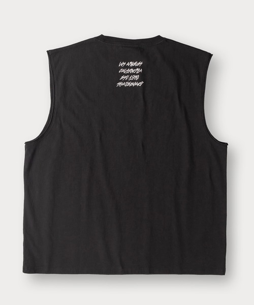 VISION STREET WEAR(ヴィジョンストリートウェア)の「【VISION STREET WEAR/ヴィジョンストリートウェア】スケーターフォトノースリーブTシャツ/ビッグシルエット(Tシャツ/カットソー・メンズ・ホワイト/チャコールグレー/アッシュグレー・M/L/XL)」の12枚目の写真
