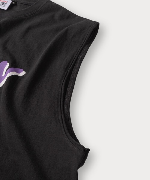 VISION STREET WEAR(ヴィジョンストリートウェア)の「【VISION STREET WEAR/ヴィジョンストリートウェア】スケーターフォトノースリーブTシャツ/ビッグシルエット(Tシャツ/カットソー・メンズ・ホワイト/チャコールグレー/アッシュグレー・M/L/XL)」の7枚目の写真