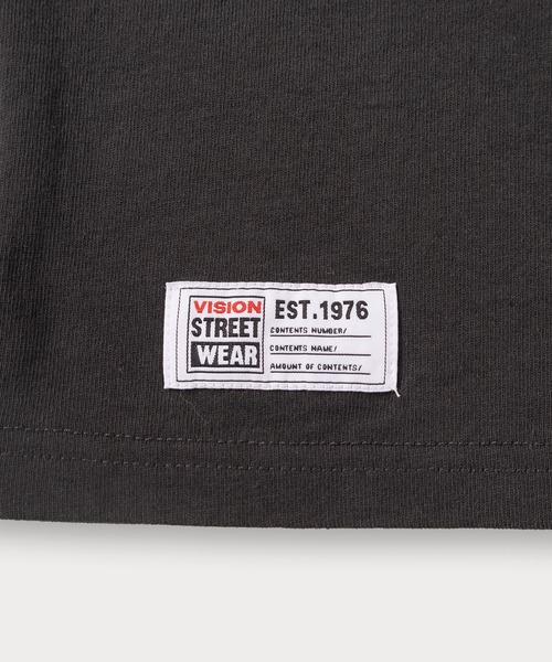 VISION STREET WEAR(ヴィジョンストリートウェア)の「【VISION STREET WEAR/ヴィジョンストリートウェア】スケーターフォトノースリーブTシャツ/ビッグシルエット(Tシャツ/カットソー・メンズ・ホワイト/チャコールグレー/アッシュグレー・M/L/XL)」の8枚目の写真