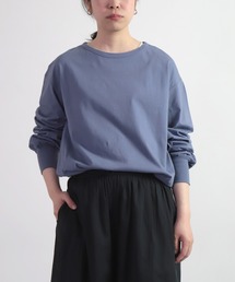 OWLEYE by domingo | [ OWLEYE by domingo / アウルアイ ] 30/1 ベーシック天竺 ロングスリーブトップス(Tシャツ/カットソー)