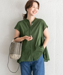 URBAN RESEARCH DOORS | コットンボイルサイドギャザーブラウス(シャツ/ブラウス)