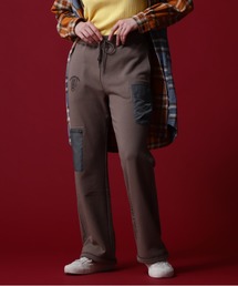 AVIREX | 《COLLECTION》L-NYLON COMBI PANTS/ナイロンコンビパンツ(スウェットパンツ)