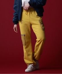 AVIREX | 《COLLECTION》L-NYLON COMBI PANTS/ナイロンコンビパンツ(スウェットパンツ)