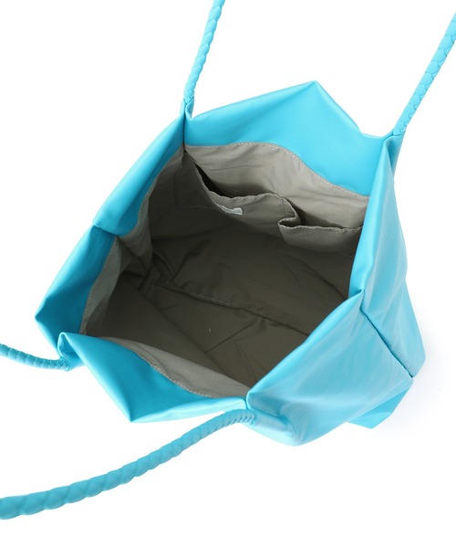 ROPE' PICNIC(ロペピクニック)の「A4対応/洗えるメッシュハンドルトートバッグ(トートバッグ・レディース・ブラック/ピンク/シルバー/ライトグリーン/ブルー/キナリ・FREE)」の18枚目の写真