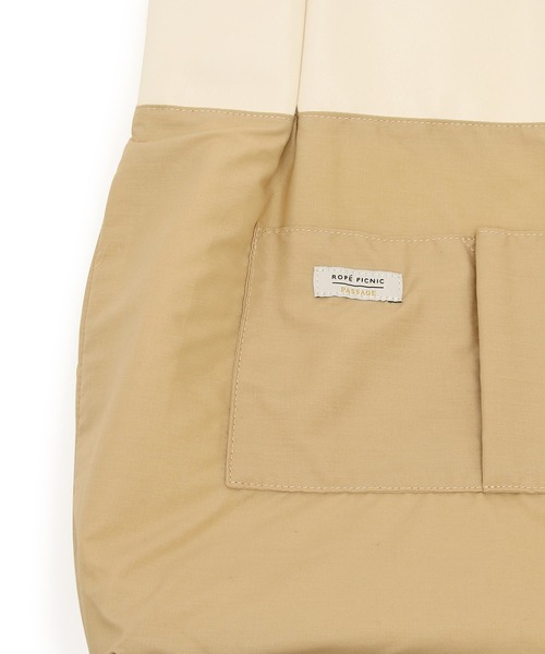 ROPE' PICNIC(ロペピクニック)の「A4対応/洗えるメッシュハンドルトートバッグ(トートバッグ・レディース・ブラック/ピンク/シルバー/ライトグリーン/ブルー/キナリ・FREE)」の14枚目の写真