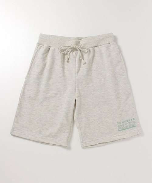 CONVERSE(コンバース)の「【CONVERSE/コンバース】ミニ裏毛ハーフパンツ(スウェットパンツ・レディース・ブラック/チャコールグレー/サックスブルー/ピンク/ミント/オートミール/杢グレー/ライトパープル・M/L)」の5枚目の写真