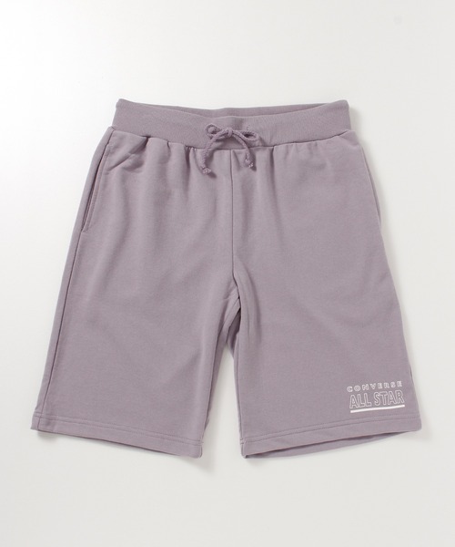 CONVERSE(コンバース)の「【CONVERSE/コンバース】ミニ裏毛ハーフパンツ(スウェットパンツ・レディース・ブラック/チャコールグレー/サックスブルー/ピンク/ミント/オートミール/杢グレー/ライトパープル・M/L)」の7枚目の写真