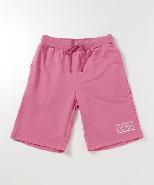 CONVERSE(コンバース)の「【CONVERSE/コンバース】ミニ裏毛ハーフパンツ(スウェットパンツ・レディース・ブラック/チャコールグレー/サックスブルー/ピンク/ミント/オートミール/杢グレー/ライトパープル・M/L)」の8枚目の写真