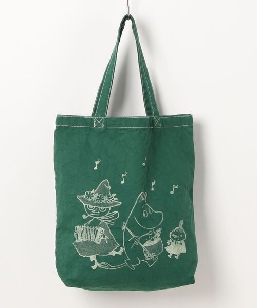 MOOMIN(ムーミン)の「MOOMIN / ムーミン 11ぴきのねこ トートバッグ A4サイズ対応 MM803123456 WNI(トートバッグ・レディース・オリーブ/グリーン/イエロー/ピンク/ベージュ/ネイビー/ライトピンク/イエロー系/ダークグリーン/ブルー系その他/バーガンディー/イエロー系その他/キャメル/ブルー/ライトグレー/レッド/グリーン系/ライトブルー・M)」の6枚目の写真