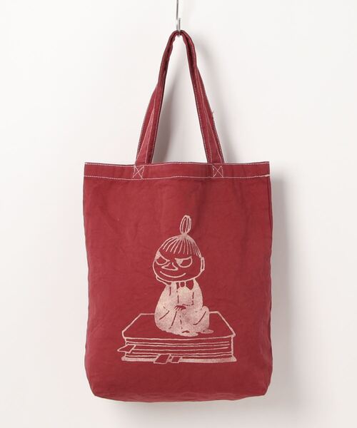 MOOMIN(ムーミン)の「MOOMIN / ムーミン 11ぴきのねこ トートバッグ A4サイズ対応 MM803123456 WNI(トートバッグ・レディース・オリーブ/グリーン/イエロー/ピンク/ベージュ/ネイビー/ライトピンク/イエロー系/ダークグリーン/ブルー系その他/バーガンディー/イエロー系その他/キャメル/ブルー/ライトグレー/レッド/グリーン系/ライトブルー・M)」の18枚目の写真