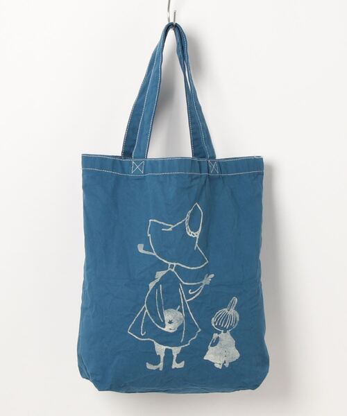 MOOMIN(ムーミン)の「MOOMIN / ムーミン 11ぴきのねこ トートバッグ A4サイズ対応 MM803123456 WNI(トートバッグ・レディース・オリーブ/グリーン/イエロー/ピンク/ベージュ/ネイビー/ライトピンク/イエロー系/ダークグリーン/ブルー系その他/バーガンディー/イエロー系その他/キャメル/ブルー/ライトグレー/レッド/グリーン系/ライトブルー・M)」の9枚目の写真