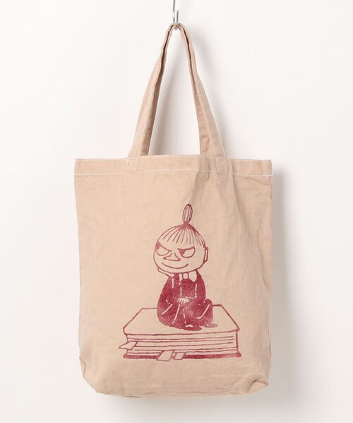 MOOMIN(ムーミン)の「MOOMIN / ムーミン 11ぴきのねこ トートバッグ A4サイズ対応 MM803123456 WNI(トートバッグ・レディース・オリーブ/グリーン/イエロー/ピンク/ベージュ/ネイビー/ライトピンク/イエロー系/ダークグリーン/ブルー系その他/バーガンディー/イエロー系その他/キャメル/ブルー/ライトグレー/レッド/グリーン系/ライトブルー・M)」の2枚目の写真