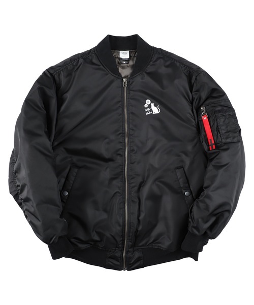 ZOZO(ゾゾ)の「Collar×Malice×ZOZOTOWNオリジナル MA-1榎本 峰雄(MA-1・レディース・ブラック・ONE SIZE)」の1枚目の写真