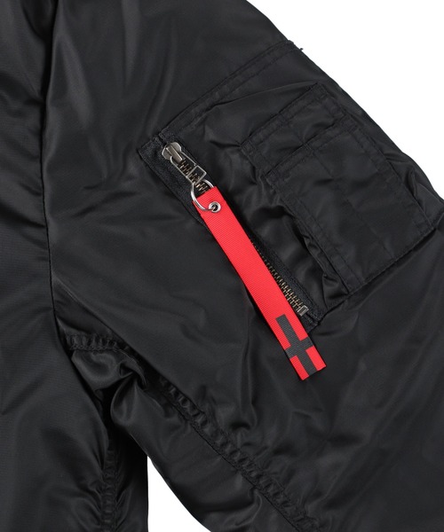 ZOZO(ゾゾ)の「Collar×Malice×ZOZOTOWNオリジナル MA-1榎本 峰雄(MA-1・レディース・ブラック・ONE SIZE)」の6枚目の写真