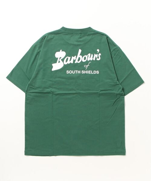 Barbour（バブアー）の「【Barbour】ブランドロゴTシャツ231MTSG001（Tシャツ/カットソー・メンズ・グリーン/ブラック/ホワイト・L/M/XL）」の19枚目の写真