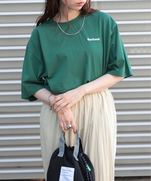 【Barbour】ブランドロゴTシャツ231MTSG001（Tシャツ/カットソー）｜Barbour（バブアー）