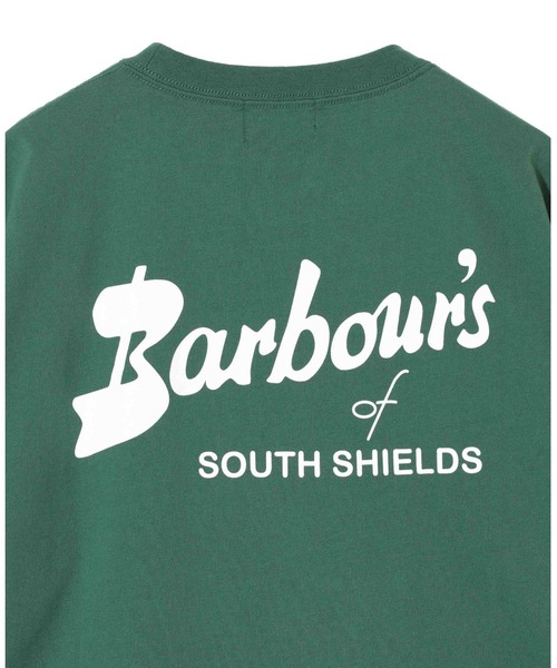 Barbour（バブアー）の「【Barbour】ブランドロゴTシャツ231MTSG001（Tシャツ/カットソー・メンズ・グリーン/ブラック/ホワイト・L/M/XL）」の14枚目の写真
