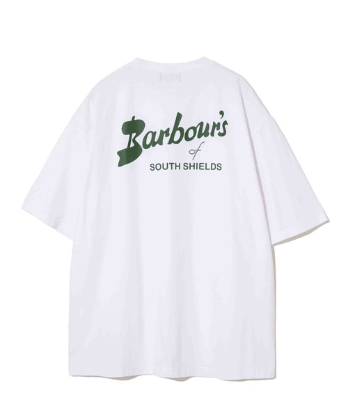 Barbour（バブアー）の「【Barbour】ブランドロゴTシャツ231MTSG001（Tシャツ/カットソー・メンズ・グリーン/ブラック/ホワイト・L/M/XL）」の16枚目の写真