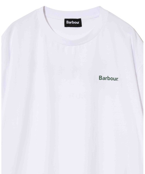 Barbour（バブアー）の「【Barbour】ブランドロゴTシャツ231MTSG001（Tシャツ/カットソー・メンズ・グリーン/ブラック/ホワイト・L/M/XL）」の21枚目の写真