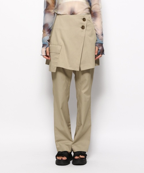 FOREVER 21(フォーエバー トゥエンティーワン)の「スカートセットパンツ(その他パンツ・レディース・ベージュ/パープル・SMALL/MEDIUM)」の11枚目の写真