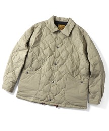 gym master（ジムマスター）の「ストレッチドビークロスキルティングJKT（その他アウター）」