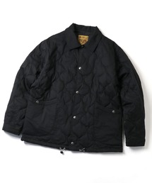 ストレッチドビークロスキルティングJKT