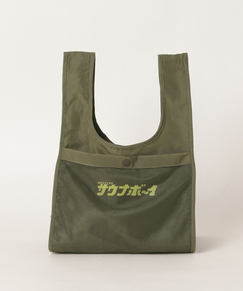 PBLIM（ページボーイリム）の「PBLIM/サウナボーイコラボメッシュバック（エコバッグ/サブバッグ・レディース・ブラック/カーキ・FREE）」の20枚目の写真